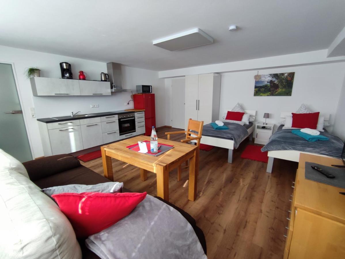 Ferienwohnung Trifts | Einzelbetten | Parkplatz Wangen im Allgaeu ภายนอก รูปภาพ