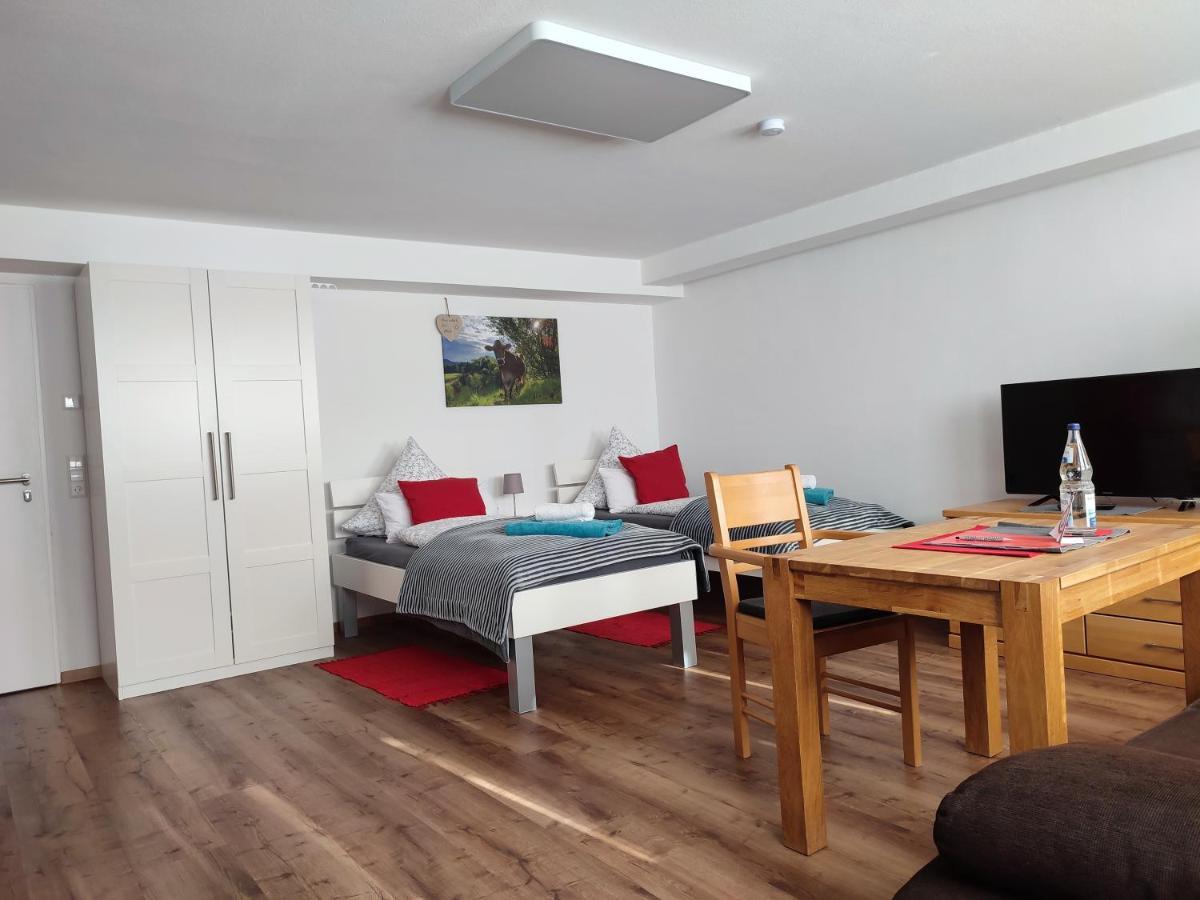 Ferienwohnung Trifts | Einzelbetten | Parkplatz Wangen im Allgaeu ภายนอก รูปภาพ